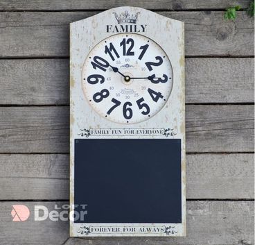 Часы деревянные Календарь Кварц