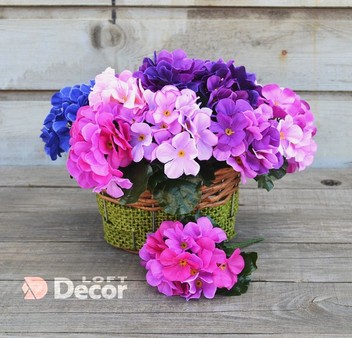 Фиалка искусственная 19 см