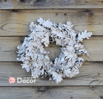 Венок декоративный из дуба D30 см