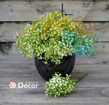 Искусственный куст цветной 5 веток
