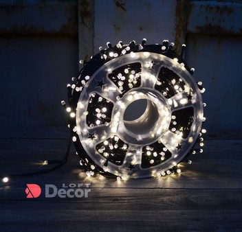 Гирлянда LED 1200 ламп 100м на катушке