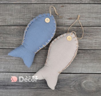 Сувенир Рыба подвеснаям 23x11см