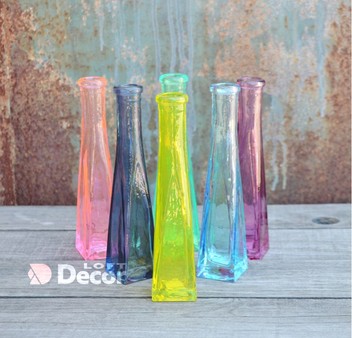 теклянная Ваза Стрелки H20xD4 см