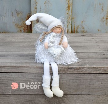 Декоративная игрушка Рождественская фея 45см