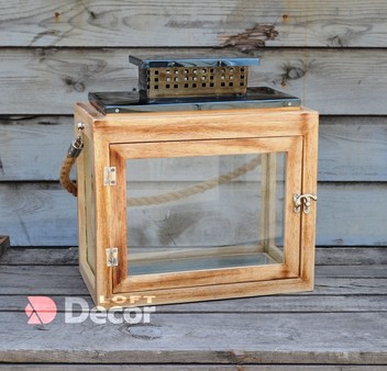 Фонарь подсвечник DUZA 32x30x19 см
