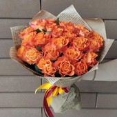 Букет из 25 розы Марио
