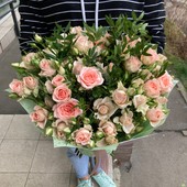 букет  нежных роз